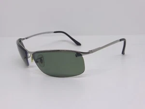Ray-Ban TopBar RB 3183 004/9A 63 silber mit grüner G15 polarisierter Linse - Bild 1 von 20