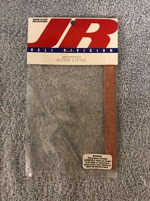 JR Helicopter Vigor CS Vibe 90 3D Clutch Lining JRP970080 NEW!!! - Image 1 of 2