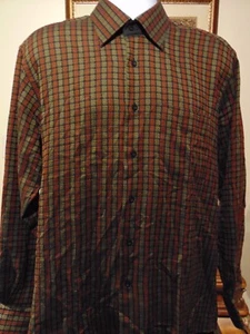 Abba Italy Men's Long Sleeve casual Shirt 16 1/2 - Picture 1 of 3
