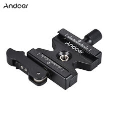 Quick Release CL-50LS Clamp 1/4" 3/8" Adapter For Arca Swiss Plate Tripod Q0R2