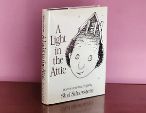 1981 FIRST EDITION, A LIGHT IN THE ATTIC, BY SHEL SILVERSTEIN, UNCLIPPED DJ - Picture 1 of 24