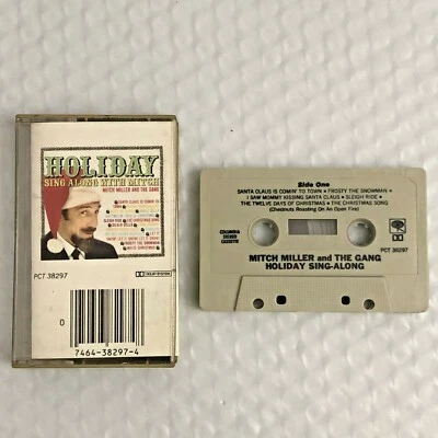 Mitch Miller and the Gang: Holiday Sing-Along -22292 Cassette Tape Foto 1 de 4