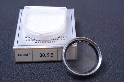 ✅ B & W SCHNEIDER CLOSE-UP 30.5MM FILTER GENUINE LENS OR CAMERA W/ KEEPER 102-3 - Image 1 of 2