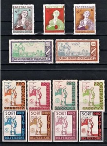 Small lot of European Civil War and other Poster Style Stamps - Picture 1 of 3