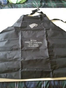 GAME OF THRONES GRILLING APRON GRILL OR DIE BN - Picture 1 of 5