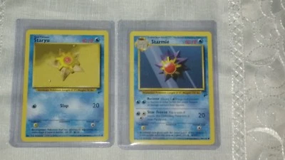 Staryu 95/130 And Starmie 94/130 Base 2 Pokemon Cards New!!!! - Image 1 of 2