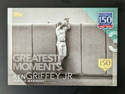 KEN GRIFFEY JR. 2019 Topps Update 150 Years of Baseball 150th Anniversary #/150 - Image 1 of 2
