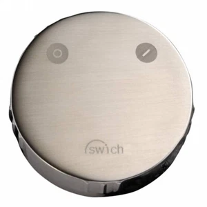 Abode Swich Round Handle Brushed Nickel Classic Filter Divertor Valve AT2051 - Picture 1 of 9