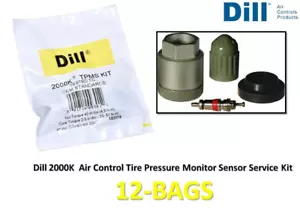 Dill 2000K Air Control Tire Pressure Monitor Sensor Service Kit, 12-PACK - Picture 1 of 1