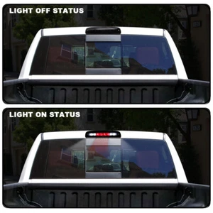 FOR 97-07 DODGE DAKOTA LED THIRD 3RD TAIL BRAKE LIGHT REVERSE CARGO LAMP BLACK - Picture 1 of 7