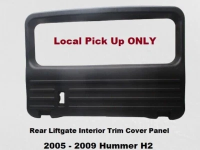 10392679 05 to 09 Hummer H2 Rear Back Liftgate Interior Trim Panel Cover OEM Foto 1 de 4