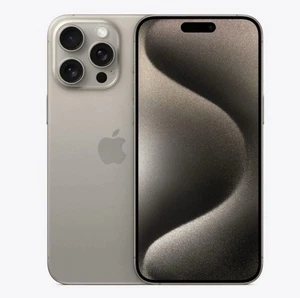 Apple iPhone 15 Pro Max 256GB Natural Titanium T-Mobile Excellent Condition - Photo 1 sur 9