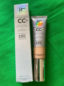 IT COSMETICS CC Color Correcting Cream SHADE MEDIUM 1.08 oz SPF50 NEW in Box - Picture 1 of 2