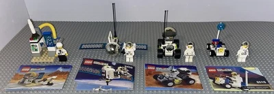 Lego 6452 6458 6463 6516 Lot Of 4 System Space Complete Sets Vintage Manuals - Image 1 of 4