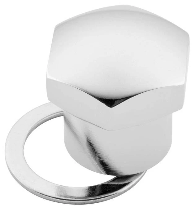 Tuerca de vástago de horquilla Colony cromada #7619-1 Harley Davidson Foto 1 de 1