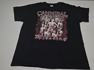 Cannibal Corpse “The Bleeding” 1994 Black Short Sleeve T-Shirt Size Large Vtg - Picture 1 of 11
