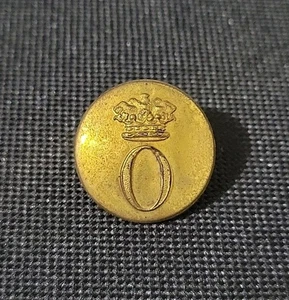 Antiker Oakley Hunt Servants Livery Button Firmin London Crown Initiale "O" - Bild 1 von 7