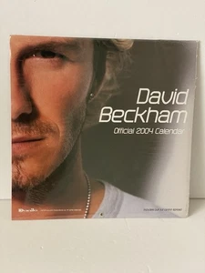 Calendario Oficial David Beckham 2004 Danilo Con Centro Extraíble Extendido Sellado - Imagen 1 de 2