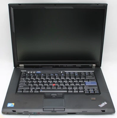 Portátil 15.6" Lenovo THINKPAD T500 Core 2 Duo P8600 2.40GHz 8GB RAM 256GB SSD 10P Foto 1 de 4