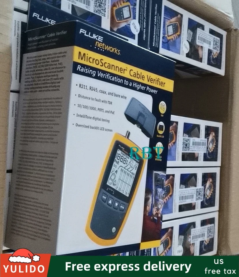 Probador validador de cable fluke MS2-KIT nuevo Foto 1 de 1