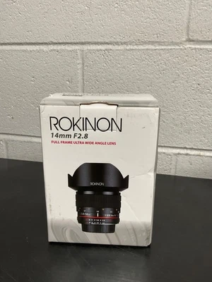 Rokinon 14mm F2.8 Ultra Wide Angle Lens for Sony E-Mount - EUC w/box - Image 1 of 4