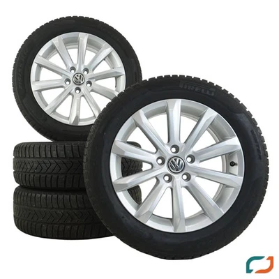 Original VW Passat 3G B8 Helsinki Winterräder Winterreifen 17 Zoll Felgen - Bild 1 von 4