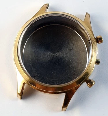 CASSA DORATA PER CRONOGRAFO LANDERON - BUONE CONDIZIONI - Image 1 of 4