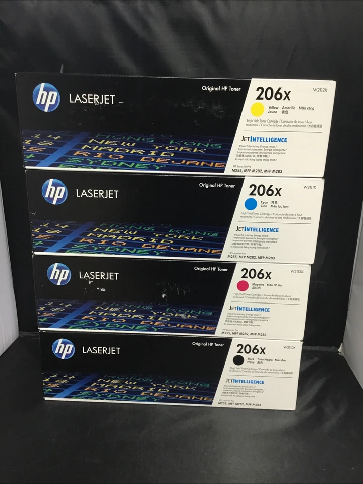 HP 206X (W2110X) Black Toner Cartridge