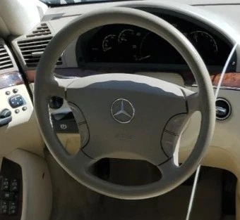 Airbag volante conductor Mercedes-Benz Clase S LH 2003-2006 OEM Foto 1 de 3