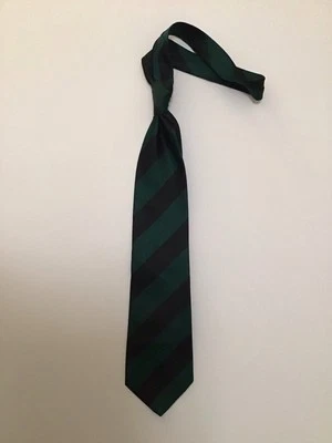 Alexander Julian Colors Blue And Green Diagonal Striped Silk Tie - Image 1 of 3