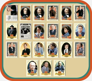 Lote (21) de presidentes de la Edad de Oro Panini 2012-14 JFK FDR Reagan + insertos de titulares - Imagen 1 de 24