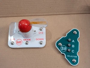 2x ELENCO Snap Circuits ARCADE Repuestos: Ventilador Programable M8 y Selector S8 - Imagen 1 de 8