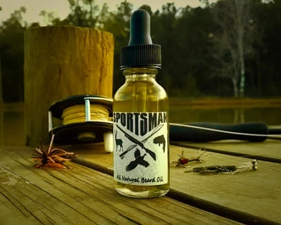Beard Oil - Organic Herbal Conditioner Hair & Skin Care Grooming Oil - SPORTSMAN - Image 1 of 4