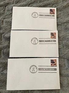 3 Trump Inaugyration cover  unaddressed 2025 uncacheted - Picture 1 of 1