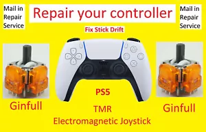 Repair Service - Fix Your Playstation 5 & 4 Controller Stick Drift - TMR Ginfull - Picture 1 of 6