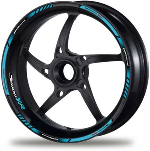 Sticker BMW S1000XR Motorcycle Edge Rim Stickers S1000 XR Sky Blue - Picture 1 of 1