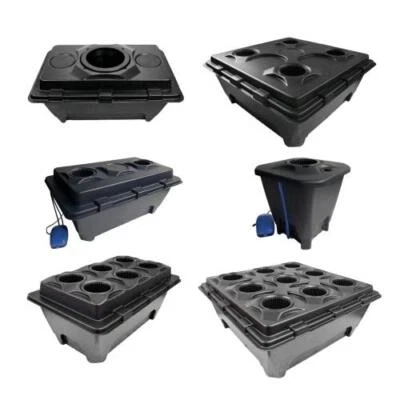 Sistema idroponico completo DWC oxypot coltivazione crescita rapida piante fiori - Image 1 of 2