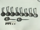 40 Crow Indian Style Crupper Spoons Zierlöffel für Pferdeschmuck / Reproduktion
