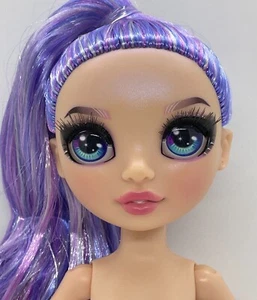 Shadow High Rainbow Vision Costume Ball Violet Willow Nude Fashion Doll Purple - Picture 1 of 13