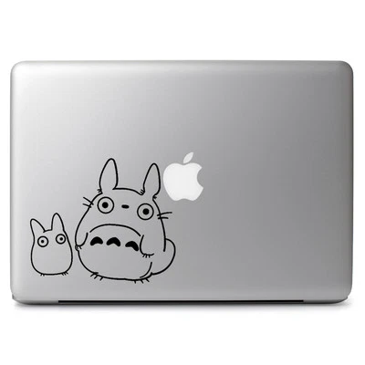 Totoro Small Studio Ghibli for Macbook Air Pro Laptop Car Window Decal Sticker - Image 1 of 4