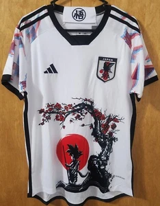 New Japan National Team Goku Dragon Ball Z Inspired Jersey! - Picture 1 of 8