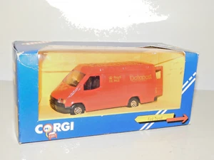 Corgi Ford Transit van Data post DATAPOST RARE silver wheels 1987 - Picture 1 of 4