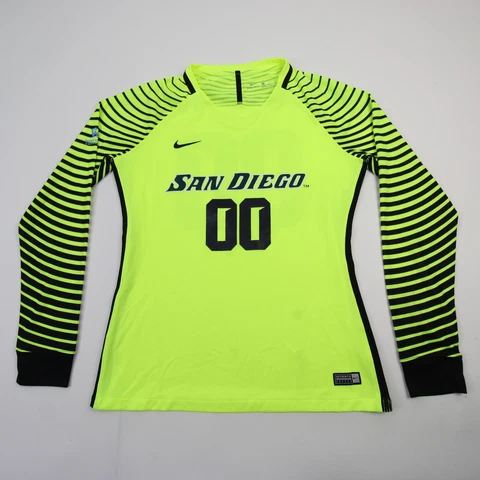 San Diego Toreros Nike Dri-Fit Game Jersey - Soccer Women's Yellow/Black Used Cover