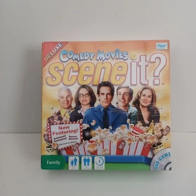 Deluxe Comedy Movies Scene It Dvd Board Game Brand New And Sealed 2010 - Image 1 of 4