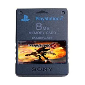 Shadow the Hedgehog PS2 Offizielle Speicherkarte abgeschlossen freigeschaltet speichert - Bild 1 von 1