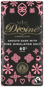 PROMO DIVINE | FT Dark Pink Himalayan Salt Chocolate 90g (15 Pack) | FREE DEL - Picture 1 of 1