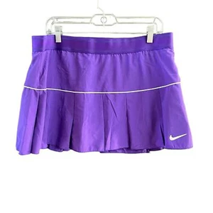 Nike XL plissettato donna viola e bianco nuovo con etichette - Foto 1 di 5