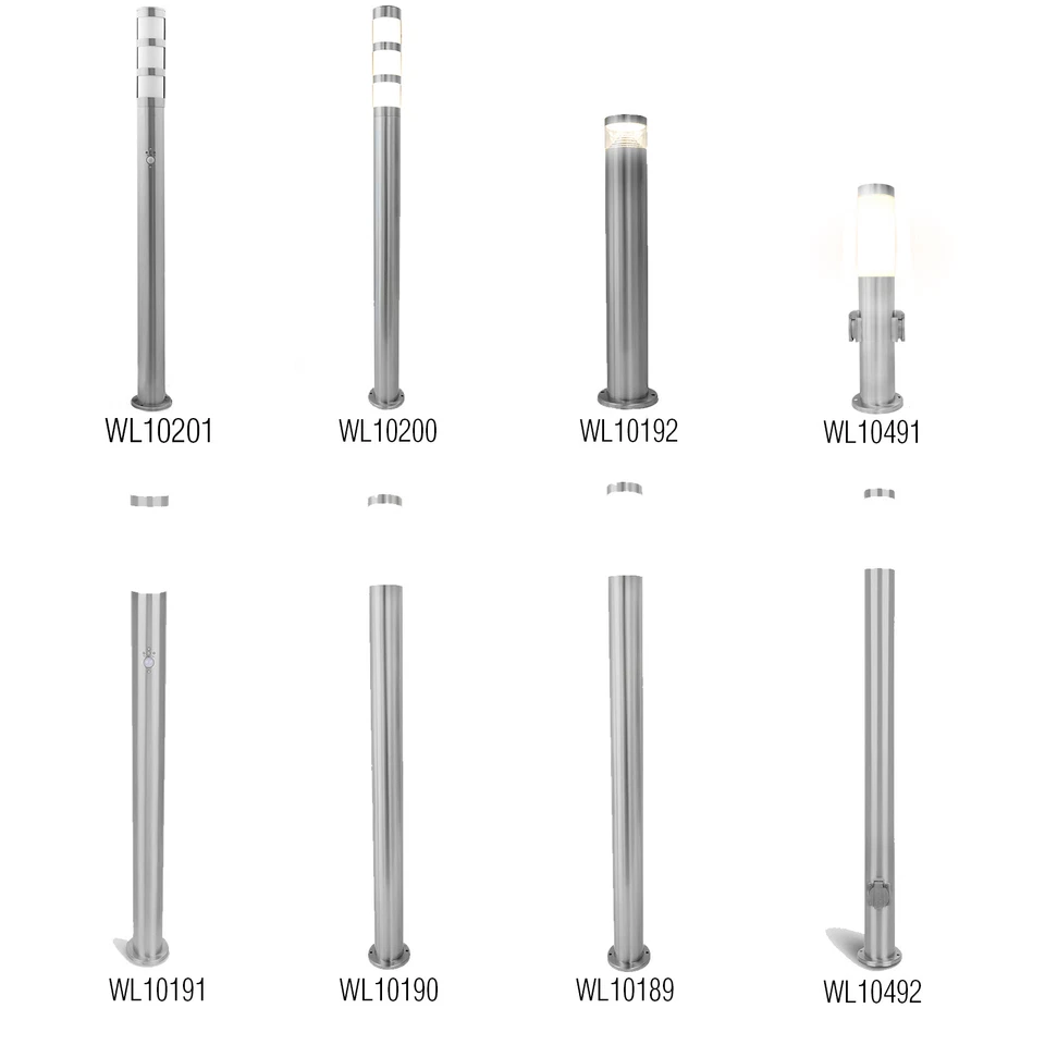 Grafner Außenleuchte Bewegungsmelder Wegeleuchte Steckdose Gartenleuchte E27 Neu - Bild 1 von 1