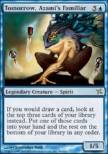 Betrayers Tomorrow, Azami's Familiar - Foil x1 Moderate Play, English Magic Mtg