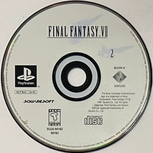 Final Fantasy VII 7 PS1 Sony PlayStation 1 - Disc 2 Only - Picture 1 of 1